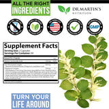 Suplemento Resveratrol extra fuerte 1568mg  180 cápsulas