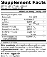 Suplementos Alimenticios enzimas proteolíticas