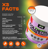 Suplemento de Colostro Bovina X3, 100% Natural, Alta IgG