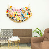 Red para Juguetes de Peluche Hecha a Mano para Pared