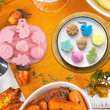 Molde de Silicona 3D Calabaza Fall - 2 Pcs para Dulces y Tartas