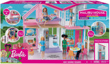 Casa de Barbie con 25+ muebles y accesorios, Malibu, 6 habitaciones