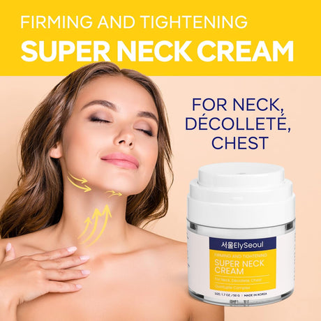 Crema coreana para el cuidado de la piel para el cuello