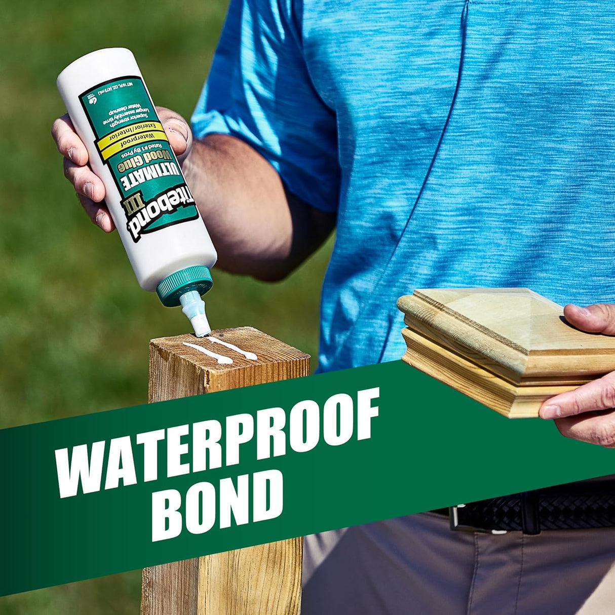 Pegamento para Madera Titebond III 4 oz, resistente al agua