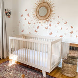QUCHENG Calcomanías de pared bohemias para dormitorio niñas