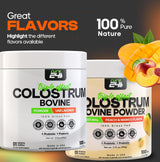 Suplemento de Colostro Bovina X3, 100% Natural, Alta IgG