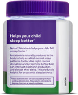 Natrol Gomitas Sleep Aid para niños, 1 mg  de 4 años, 60 und