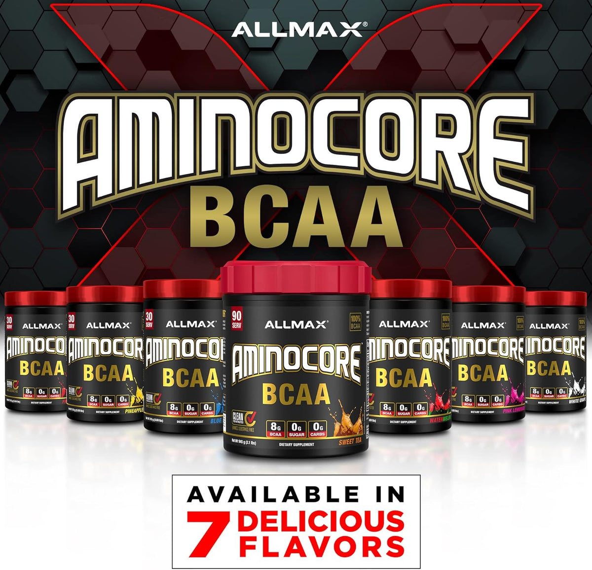 Allmax Nutrition Aminocore BCAA 8g Gluten Free 315g