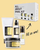 Kit de Cuidado Facial Coreano con Mucina de Caracol
