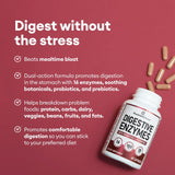 Suplementos Enzimas digestivas potentes prebióticos salud
