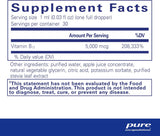 Pure Encapsulations Líquido B12 5,000 de metilcobalamina 1oz