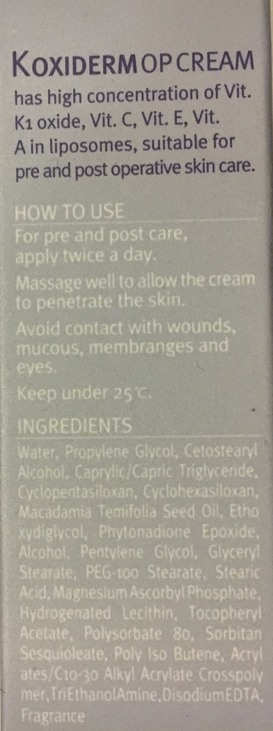 Crema de vitamina