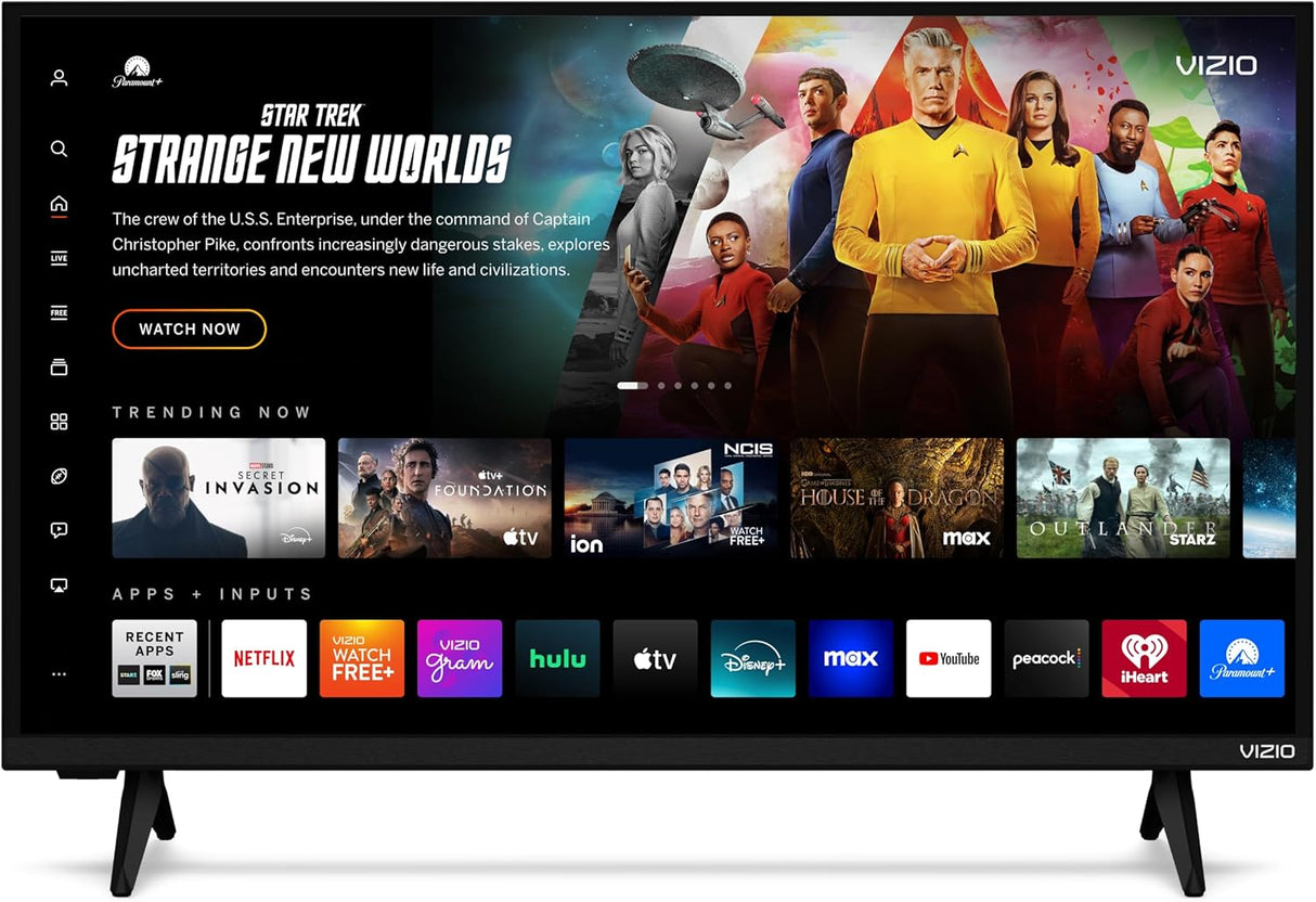 Televisor Smart VIZIO 40 Full HD 1080p, DTS Virtual: X, VFD40M-08