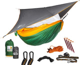 Hamaca XL 2 Personas con Mosquitera y Lona - Resistente 600lbs