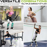 Kit de barra de pilates, multifuncional, bandas de resistencia