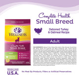 Alimento natural seco para perros de razas pequeñas 12 libras