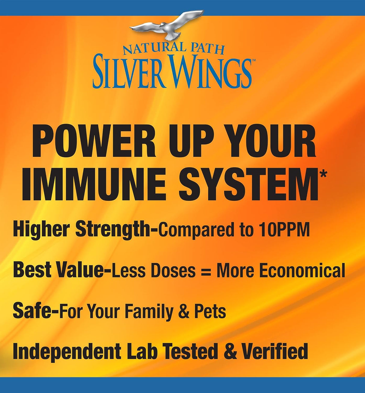 Suplemento Natural Path Silver Wings Colloidal 250ppm Spray