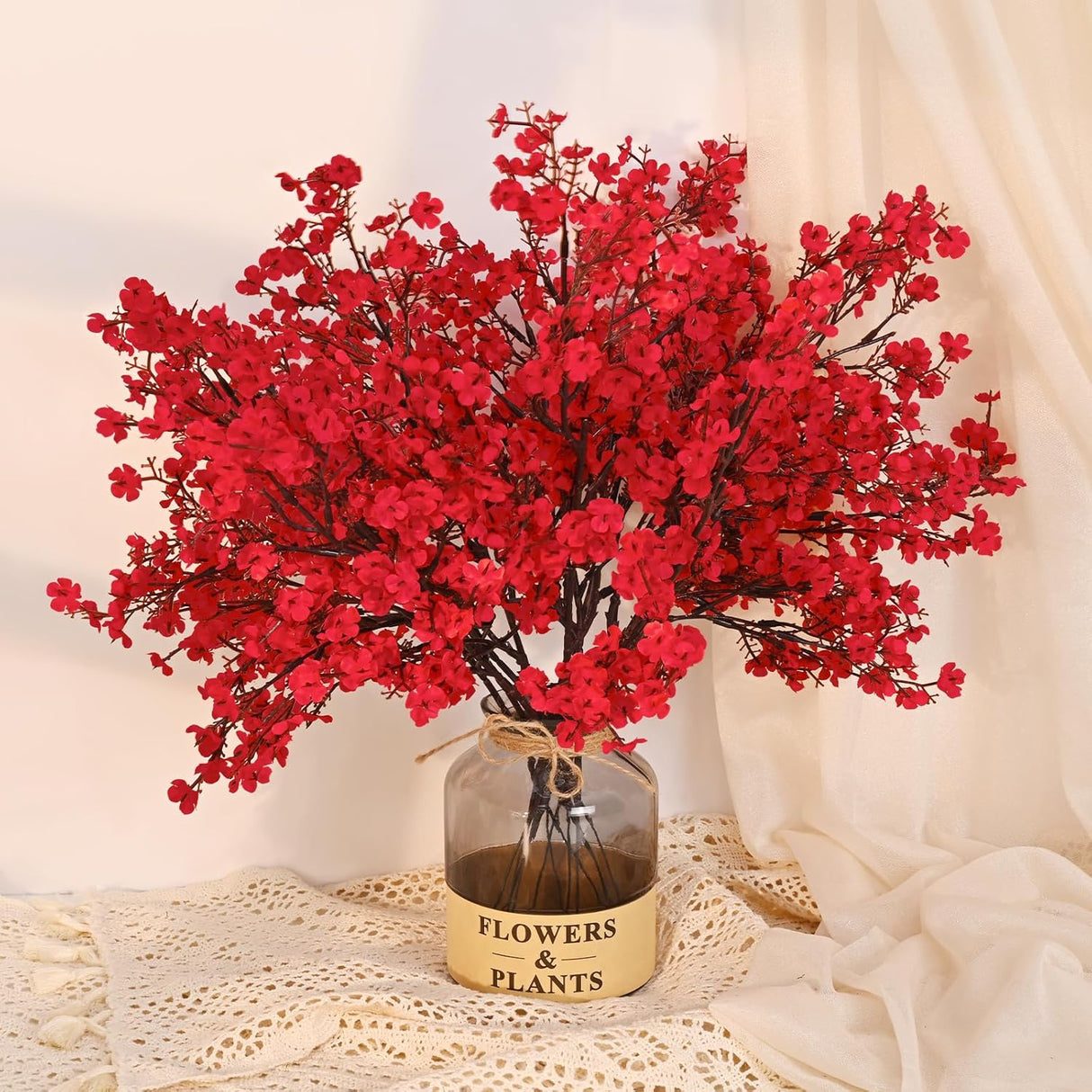 Flores Artificiales Yastouay, 10 Pcs, Real Touch, Decoración