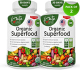 Suplemento Complejo orgánico de frutas y verduras  120 unid