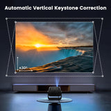 Proyector Mini PUTRIMS 1080P WiFi Bluetooth, Enfoque Automático