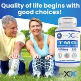 Suplemento GENEX 1000mg TMG pack 3  Betaína anhidra hepático