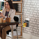 Calentador de pared Turbo de 800 W que ahorra espacio