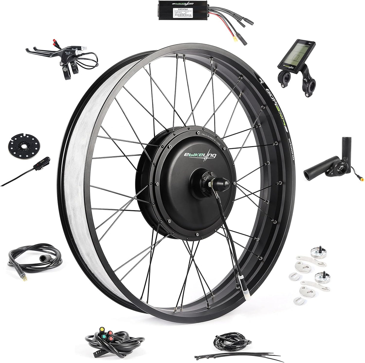 Kit de Conversión EBIKELING 1500W para Bicicleta Eléctrica 26
