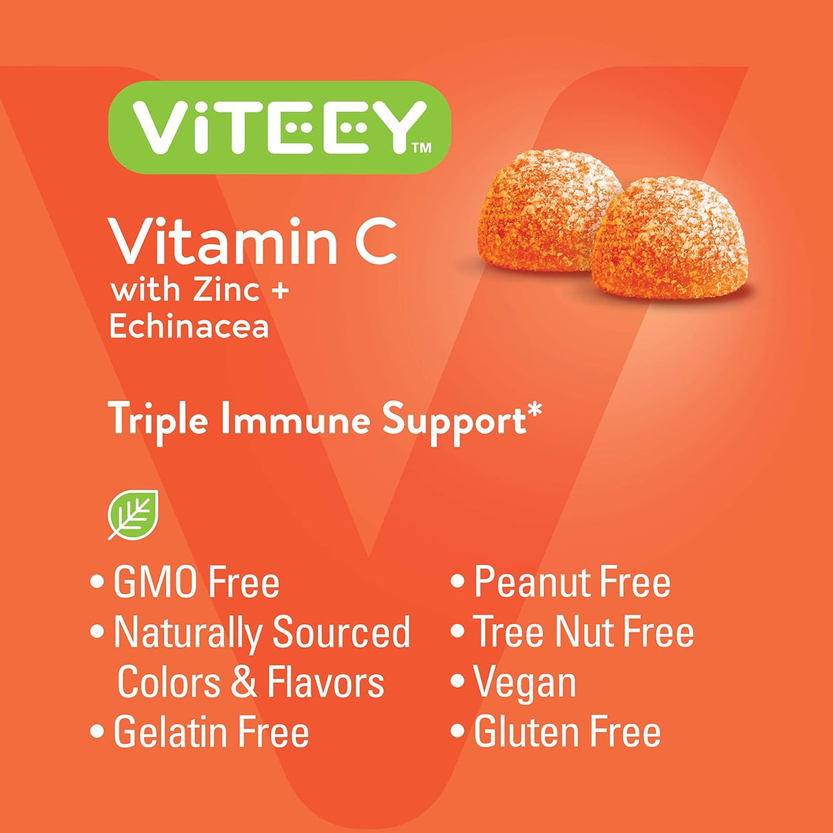 Vitamina C con Zinc y Equinácea  Refuerzo Inmunológico