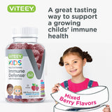 Gomitas Multivitamínicas 8-en-1 para Niños con Probióticos
