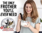 Batidor Eléctrico Zulay Kitchen para Leche y Bebidas - Negro