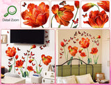 Stickers de Pared Floral LiveGallery para Niños y Salas, Modelo DIY
