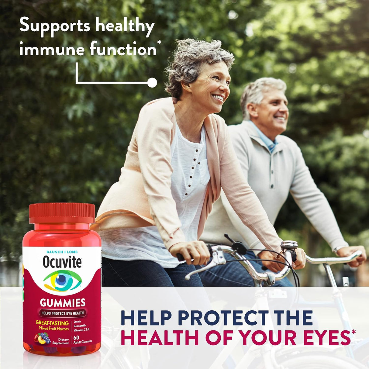 Comprimidos suplemento vitamínico y mineral para ojos Ocuvite