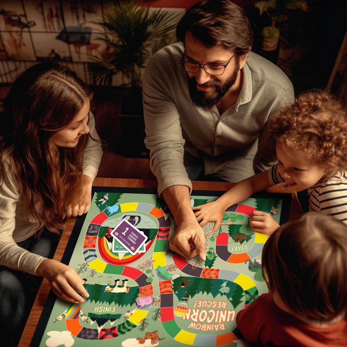 Juego de Mesa para Niños, Diversión Familiar, 4-8 Años