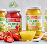 Gel de Musgo Irlandés Salvaje | Hecho en EE.UU. | Rico en Vitaminas | Mango Piña (16 oz)