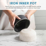 Arrozera AROMA® 6 tazas, inducción, multicooker, ARC-7606GR