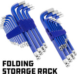 Juego de Llaves Hexagonales Powerbuilt 13 Piezas 2mm-19mm - 941642