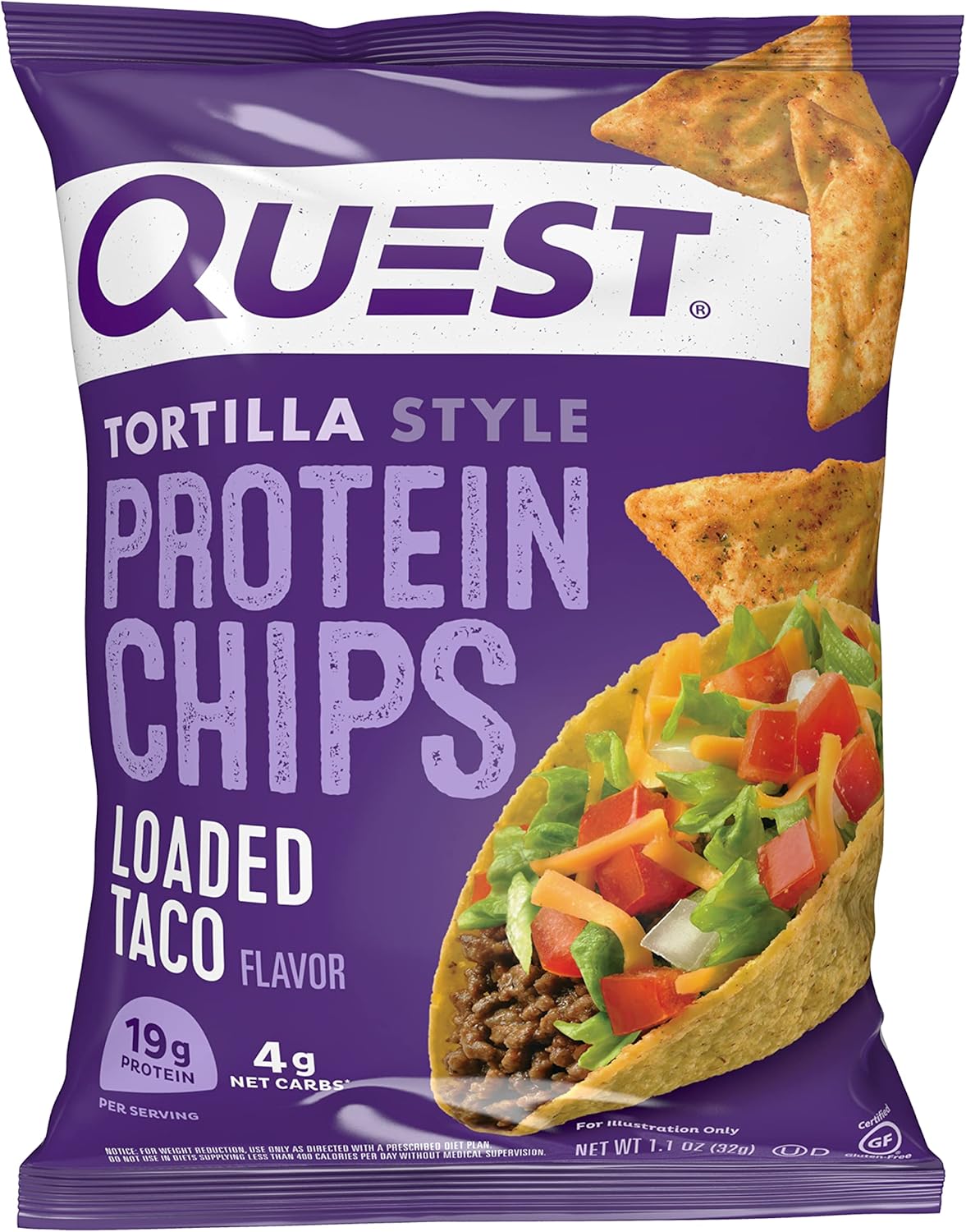 Suplementos Alimenticios de chips de proteína 12 unidades