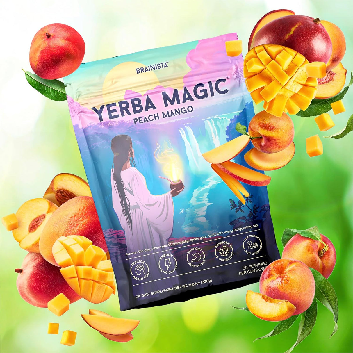 Yerba Mate Instant Tea, Yerba Magic, Energía y Salud, 30 Serv.