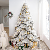 Árbol de Navidad Naomi Home 7.5ft con luces y 1324 ramas
