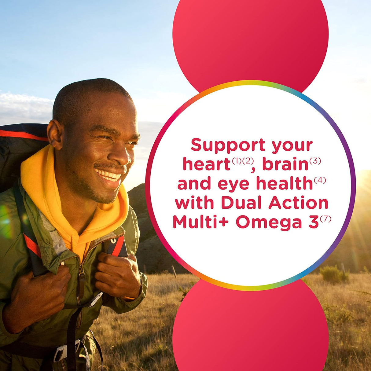 Suplemento Centrum MultiGummies Multi+ Omega 3  para adultos