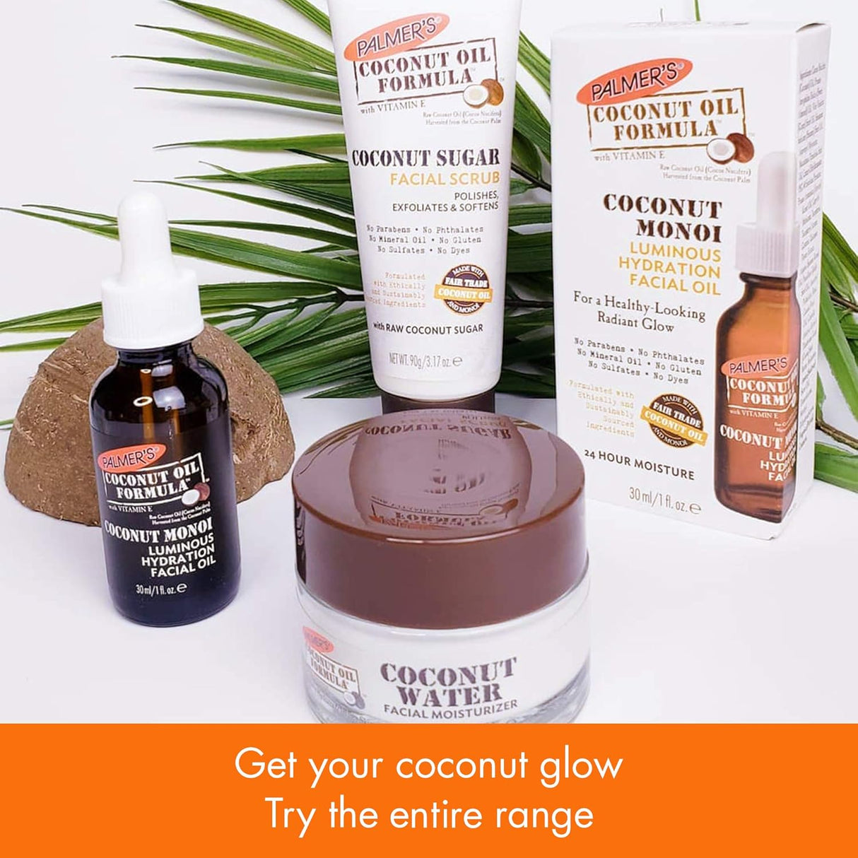 Cuidado Facial  facial de hidratación luminosa de coco