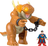 Superman Imaginext Fisher-Price con luces sonidos y figura de 3