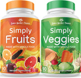 Suplementos de frutas y verduras vitaminas y minerales