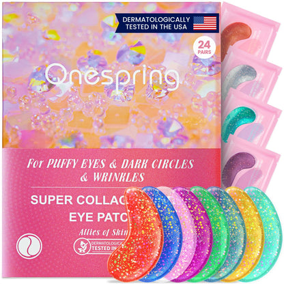 Parches para debajo de los ojos (24 pares) Onespring