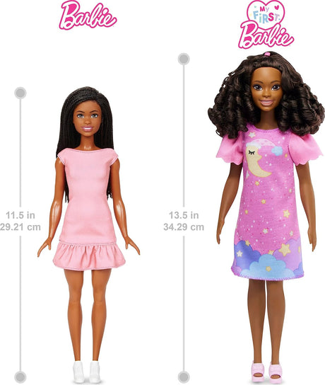 Barbie: Muñeca Preescolar Brooklyn con Cuerpo Flexible y Accesorios