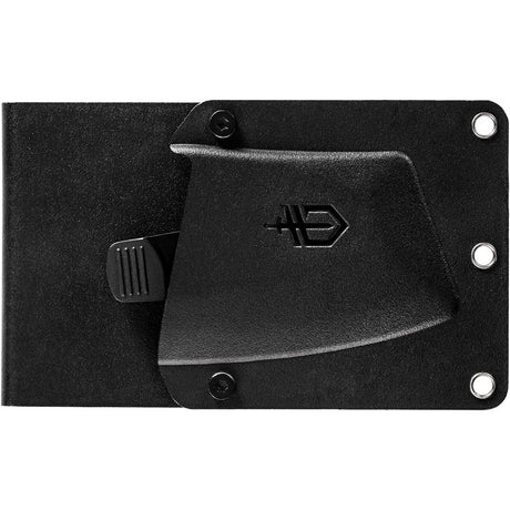 Cuchillo de hoja fija con funda, verde