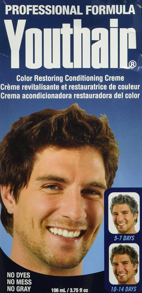 Youthair Crema sin plomo, 3.75 onzas líquidas (paquete de 3)
