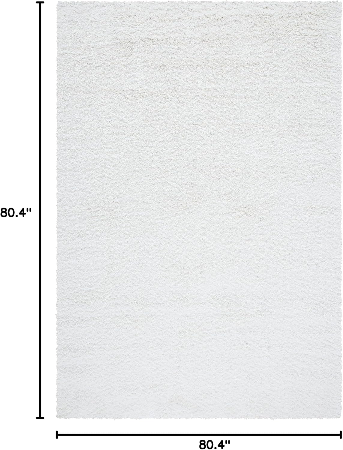 Alfombra Área Shag, No Desprende Pelusa, Fácil Cuidado, SG151-1010