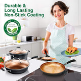 Juegos de Ollas de cocina de lujo NUTRICHEF NCCWALN14.5