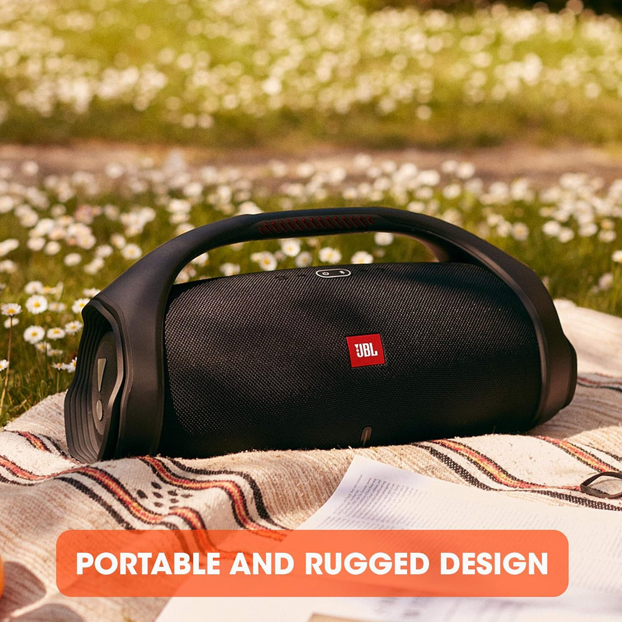 Altavoz Bluetooth JBL Boombox 2, sonido potente, IPX7, 24h